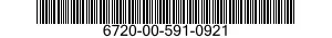 6720-00-591-0921  6720005910921 005910921
