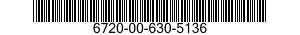 6720-00-630-5136  6720006305136 006305136
