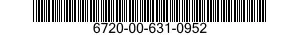 6720-00-631-0952  6720006310952 006310952