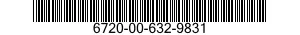 6720-00-632-9831  6720006329831 006329831