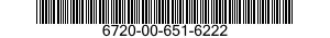 6720-00-651-6222  6720006516222 006516222