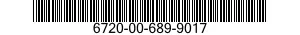6720-00-689-9017  6720006899017 006899017