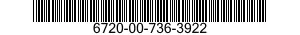 6720-00-736-3922  6720007363922 007363922