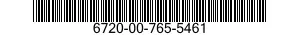 6720-00-765-5461  6720007655461 007655461