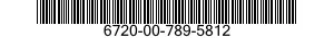 6720-00-789-5812  6720007895812 007895812