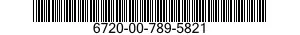 6720-00-789-5821  6720007895821 007895821