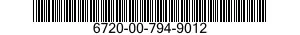 6720-00-794-9012  6720007949012 007949012