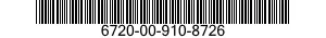 6720-00-910-8726  6720009108726 009108726