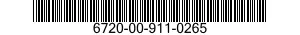 6720-00-911-0265  6720009110265 009110265