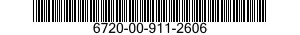 6720-00-911-2606  6720009112606 009112606