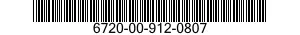 6720-00-912-0807  6720009120807 009120807