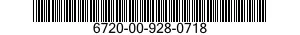 6720-00-928-0718  6720009280718 009280718