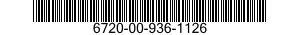 6720-00-936-1126  6720009361126 009361126