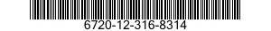 6720-12-316-8314 CAMERA SUBASSEMBLY 6720123168314 123168314