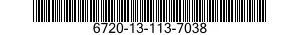 6720-13-113-7038 SCREEN,FOCUSING 6720131137038 131137038