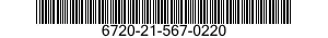 6720-21-567-0220  6720215670220 215670220