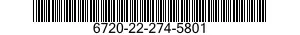 6720-22-274-5801  6720222745801 222745801