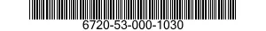 6720-53-000-1030 CAMERA,RECONNAISSANCE SYSTEM 6720530001030 530001030