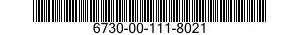 6730-00-111-8021  6730001118021 001118021