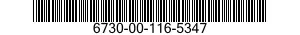 6730-00-116-5347  6730001165347 001165347