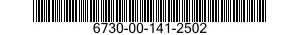 6730-00-141-2502  6730001412502 001412502