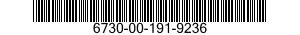 6730-00-191-9236  6730001919236 001919236