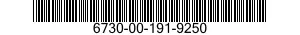 6730-00-191-9250  6730001919250 001919250