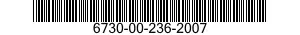 6730-00-236-2007  6730002362007 002362007
