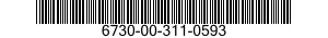 6730-00-311-0593  6730003110593 003110593