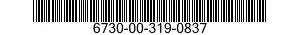 6730-00-319-0837  6730003190837 003190837