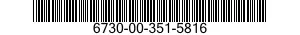 6730-00-351-5816  6730003515816 003515816