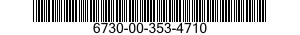 6730-00-353-4710  6730003534710 003534710
