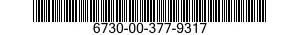 6730-00-377-9317  6730003779317 003779317