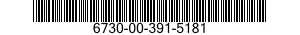 6730-00-391-5181  6730003915181 003915181
