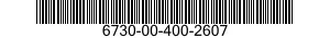 6730-00-400-2607  6730004002607 004002607
