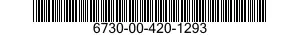 6730-00-420-1293  6730004201293 004201293