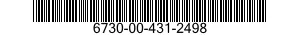 6730-00-431-2498  6730004312498 004312498