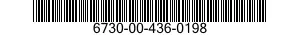 6730-00-436-0198  6730004360198 004360198