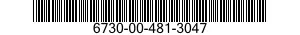 6730-00-481-3047 PROJECTION SET,MOTION PICTURE,SILENT AND SOUND 6730004813047 004813047