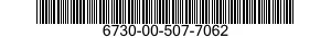 6730-00-507-7062  6730005077062 005077062