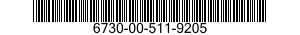 6730-00-511-9205  6730005119205 005119205