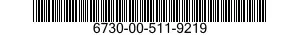 6730-00-511-9219  6730005119219 005119219