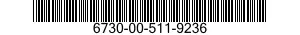 6730-00-511-9236  6730005119236 005119236