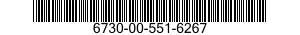 6730-00-551-6267  6730005516267 005516267