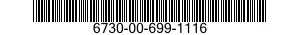 6730-00-699-1116  6730006991116 006991116