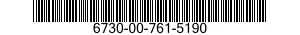 6730-00-761-5190  6730007615190 007615190