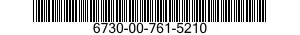 6730-00-761-5210  6730007615210 007615210