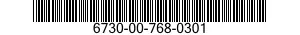 6730-00-768-0301  6730007680301 007680301