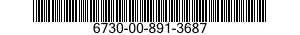 6730-00-891-3687  6730008913687 008913687