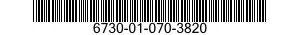 6730-01-070-3820 PANEL,CONTROL 6730010703820 010703820